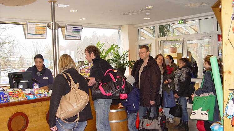 Jubiläumstag in der Therme Sinnflut. Foto: Brigitta Kempe-Wolf