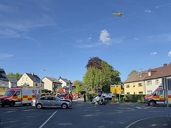 Schwerer Unfall in Helmbrechts