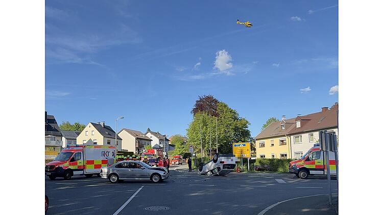 Schwerer Unfall in Helmbrechts
