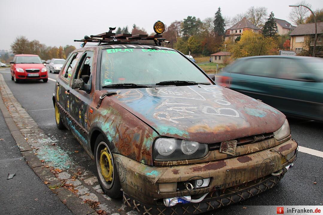 Rat-Look-Auto in Euerdorf gestrandet