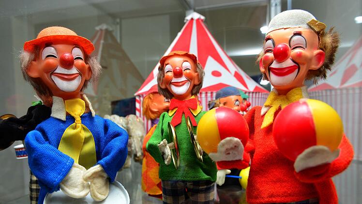 Mechanisches Spielzeug Sammlung Weidner/Clowns