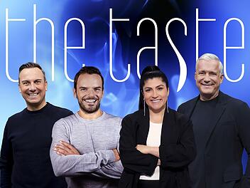 Von links: Tim Raue, Steffen Henssler, Elif Oskan und Alexander Herrmann sind die Juroren der 14. Staffel von "The Taste".