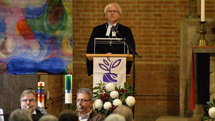 Gottesdienst in der Erlöserkirche in Bamberg am 1.11.2014 Foto: Ronald Rinklef