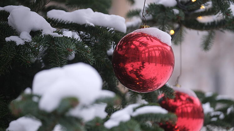 Wintereinbruch Winter Schnee Kalt Eis Weihnachten