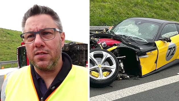 Bei Unfall mit teurem Sportwagen: Polizei erwischt 65 Gaffer - Mindestens 1 Punkt und 100 Euro Strafe drohen