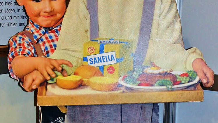 Werbung vor 50 Jahren. Foto: Werner Vogel