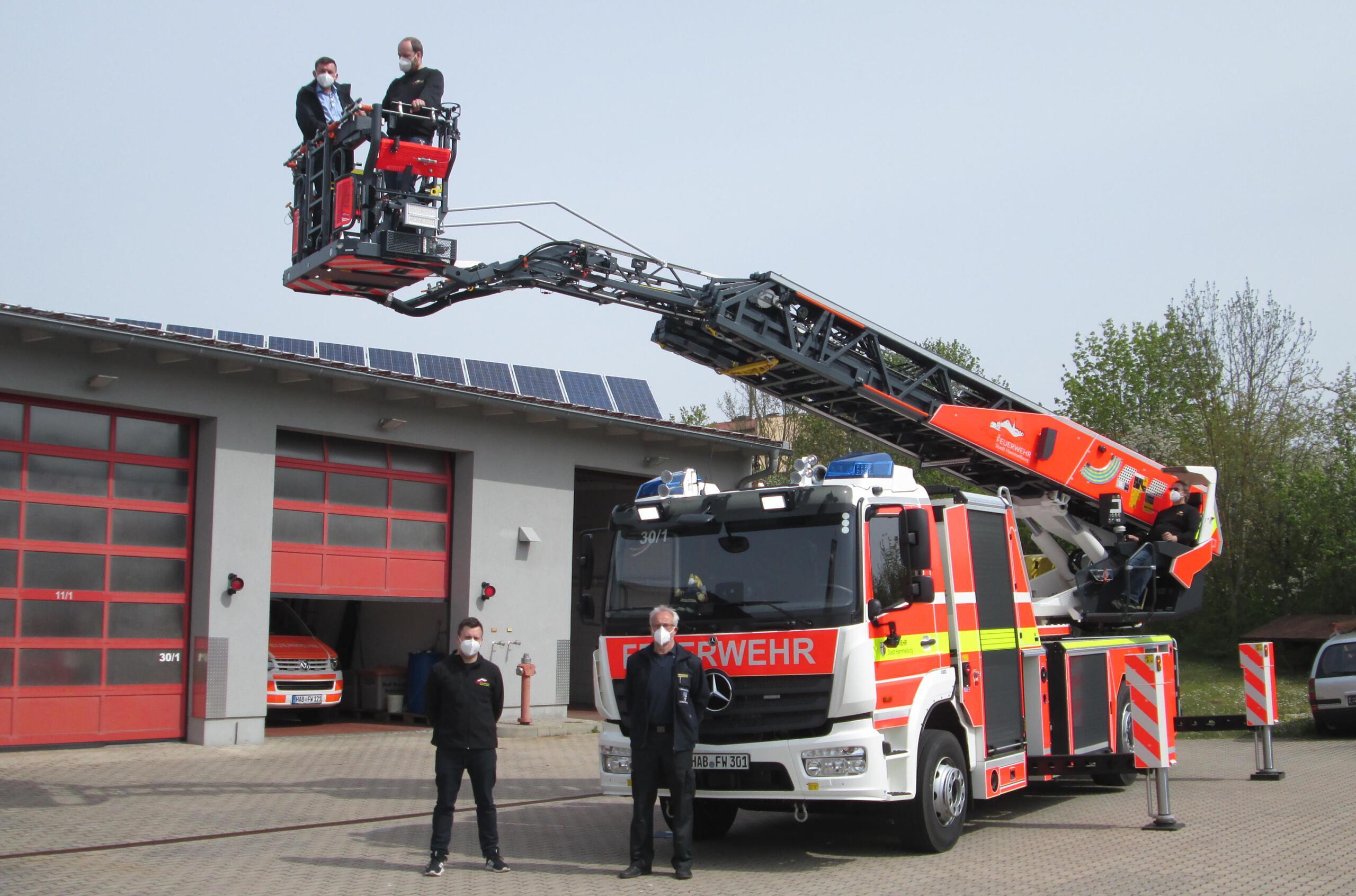 Feuerwehr Hammelburg: Neue Drehleiter mit vielen Besonderheiten