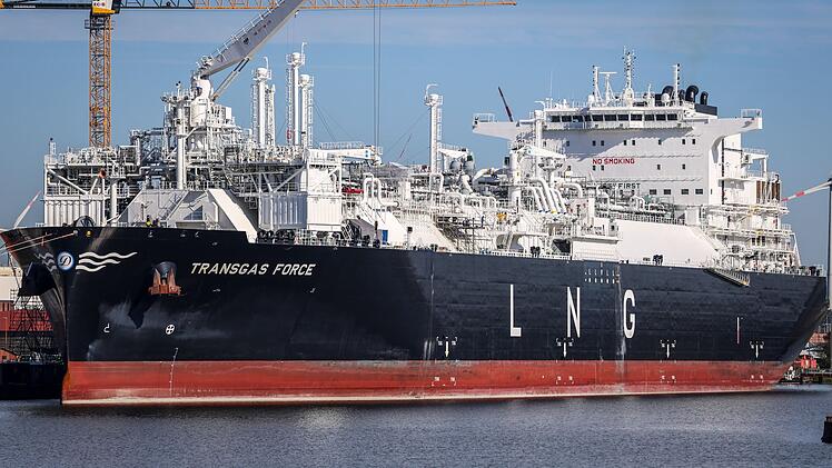 LNG Terminal-Schiff