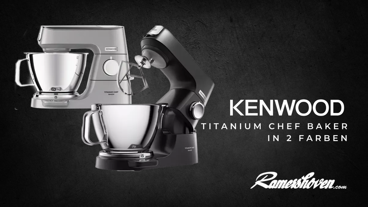 Das Modell Chef Baker von Kenwood überzeugt durch einen leistungsstarken 1200-Watt-Motor.