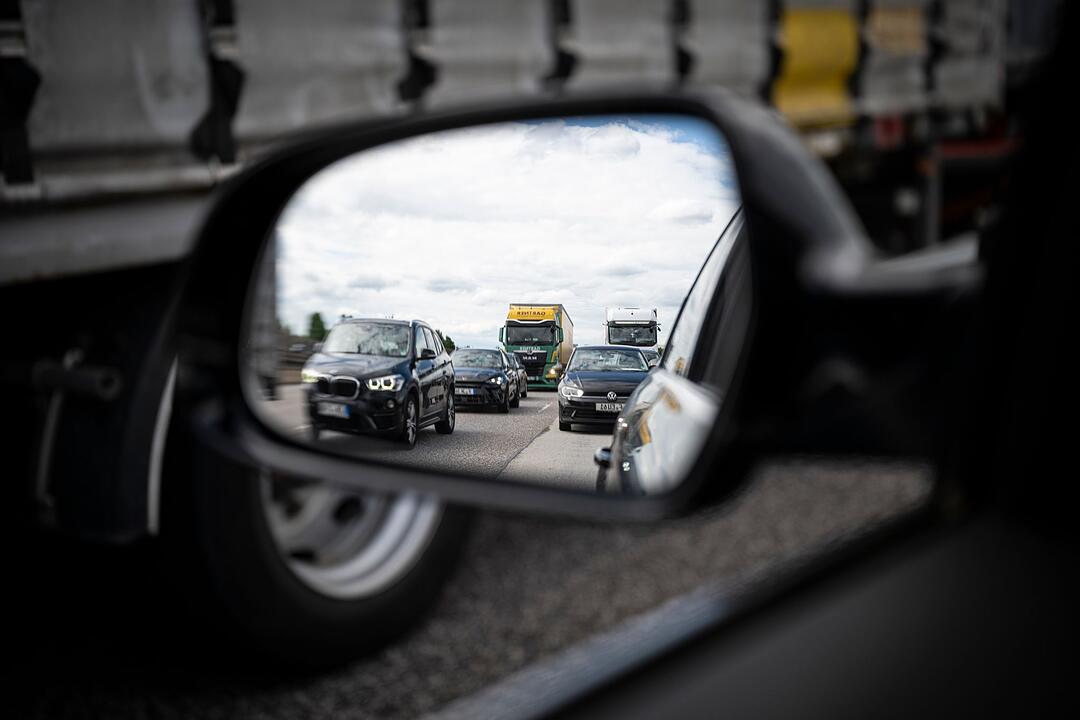 Stau auf der A5