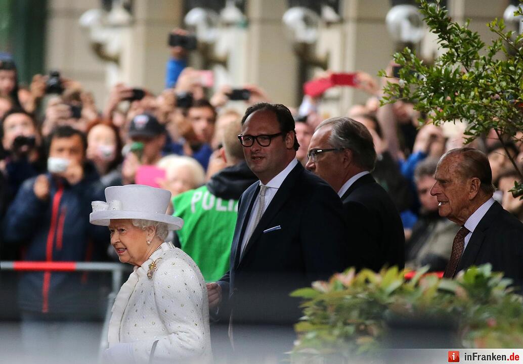 Britische Queen besucht Deutschland