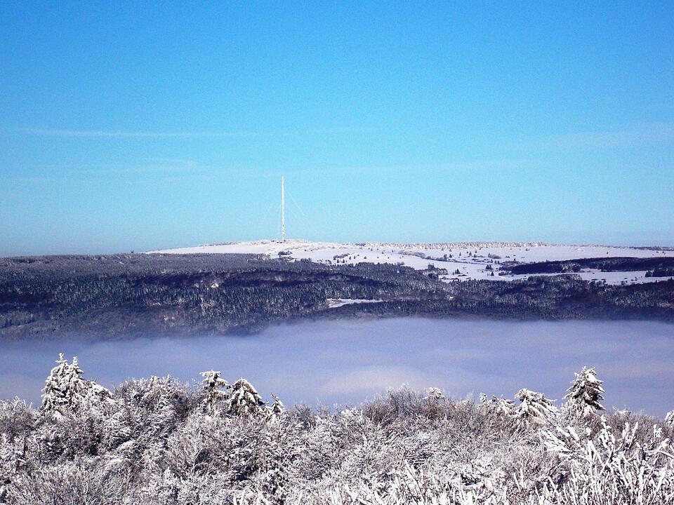 Urlaub in Franken: Rhön im Winter