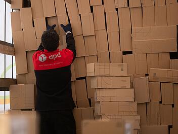 Paketzentrum von DPD