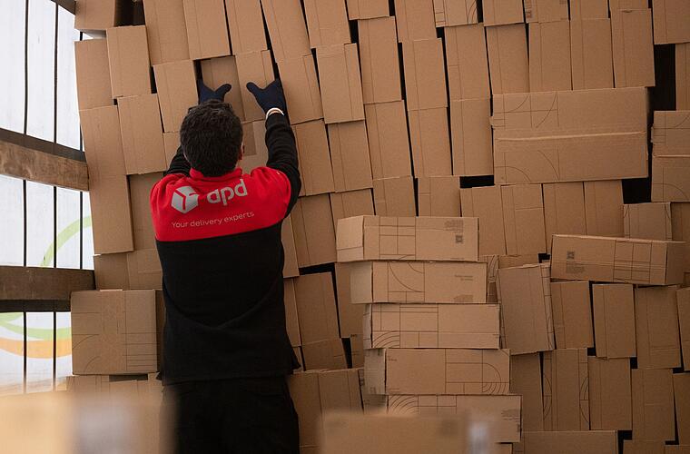 Deutlich mehr Pakete unterwegs