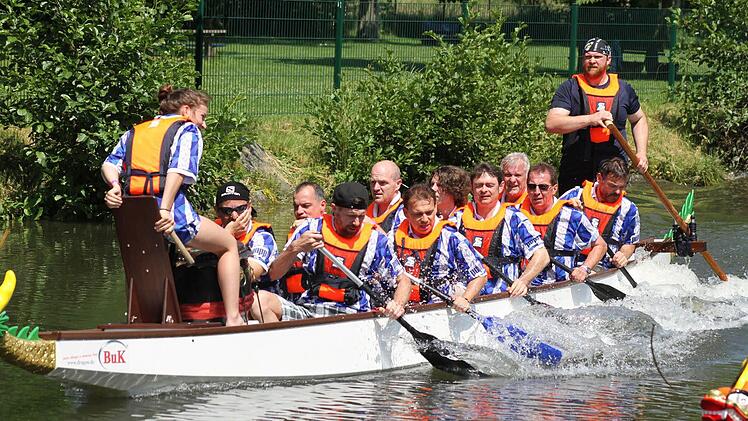 Drachenbootrennen in Kulmbach Foto: Sonny Adam