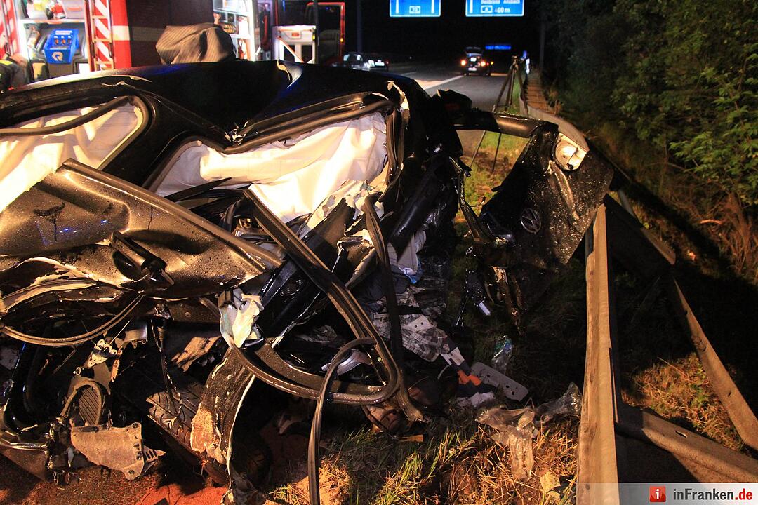 Tödlicher Unfall auf der A73 bei Nürnberg