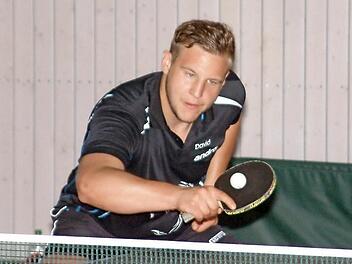David Scherbel vom SV Rothenkirchen gewann beim 9:5 gegen den TTC Rugendorf II seine beiden Einzel. Foto: Hans Franz