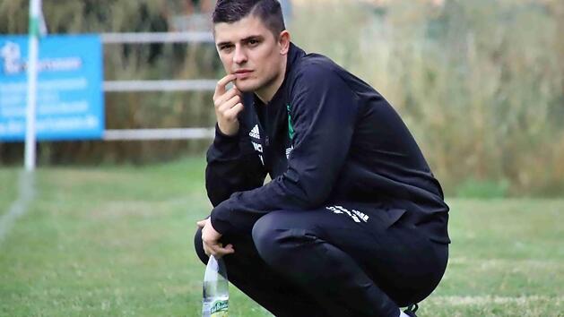 Simon Weber ist seit 2018 Vorsitzender beim FC Haarbr&uuml;cken.  Foto: Michael Schmidt