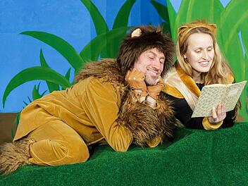 Das "Theater Spielzeit" aus Landshut gibt im Rahmen von "Kinderkultur in Thurnau" ein Gastspiel. Foto: Theater Spielzeit