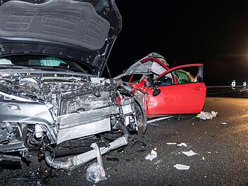 Schwerer Unfall auf der A6