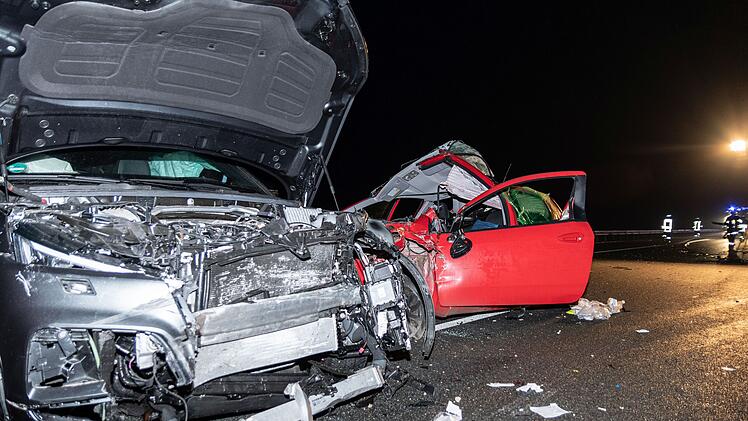 Schwerer Unfall auf der A6