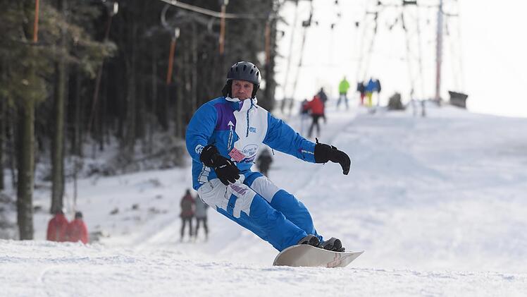 Endlich wieder Skifahren: Nach zwei schlechten Jahren sorgten in dieser Saison zahlreiche Besucher für Betrieb an den Rhöner Liften. Foto: Daniel Peter
