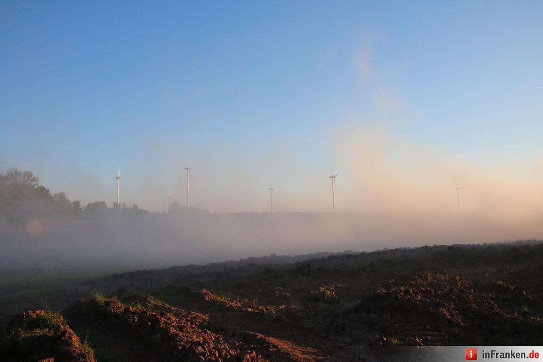 Hoher Schaden bei Stallbrand bei Nüdlingen