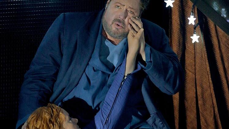 Stephen Gould (Tristan) und Petra Lang (Isolde) Enrico Nawrath,dpa