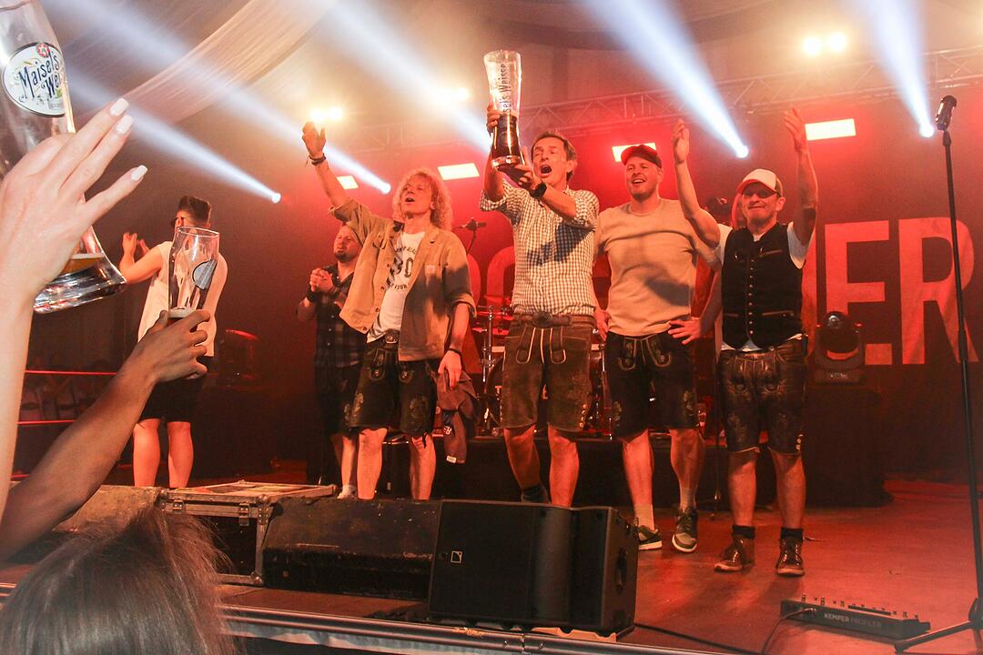Super Stimmung in Bayreuth.