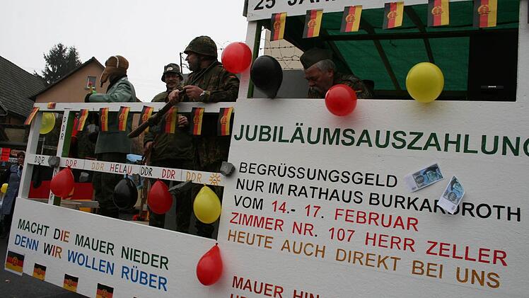 Faschingszug in Oehrberg  Foto: Gabriele Sell