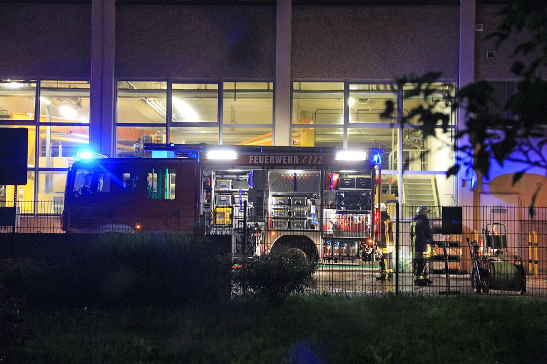 Feuerwehreinsatz bei INA-Schaeffler in Höchstadt