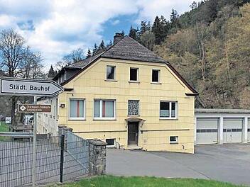 Der Bauhof in Ludwigsstadt wird neu gebaut. Es ist seit langem das erste Projekt, für das die Stadt keinerlei Förderungen erhält.Veronika Schadeck