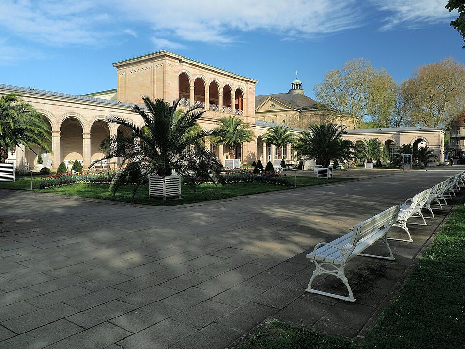 Das historische Kurzentrum in Bad Kissingen