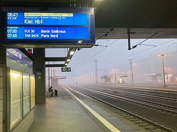 Gleise am D&uuml;sseldorfer Hauptbahnhof