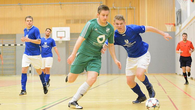 Szene aus dem Spiel des SV Garitz gegen den TSV Nüdlingen. Foto: ssp