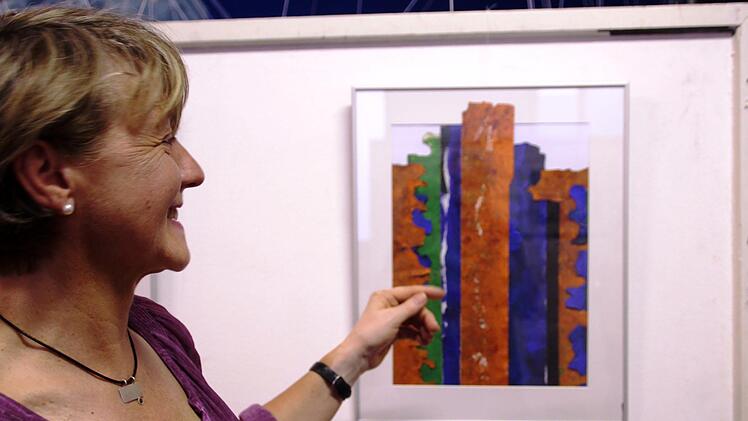 Bei der Kunstnacht  Foto: Werner Vogel