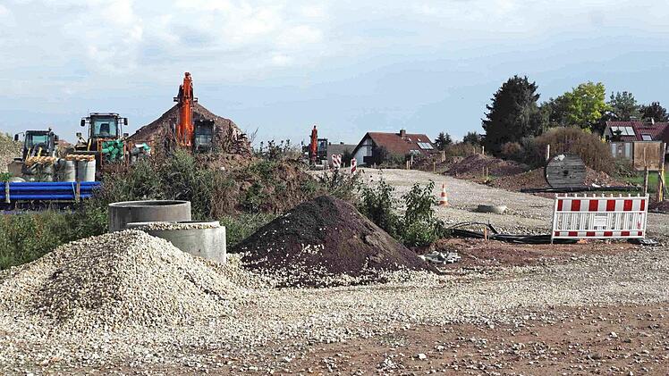 Die Erschließung der Baugebiete in der Gemeinde Heßdorf geht in die letzte Runde. Foto: Richard Sänger