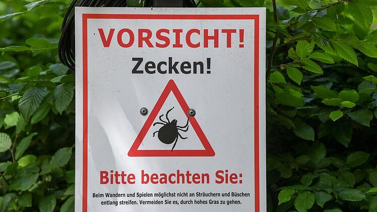 Warnung vor Zecken