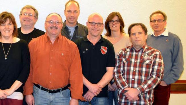 Die Geehrten beim TSV Ebenhausen. Foto: Peter Rauch