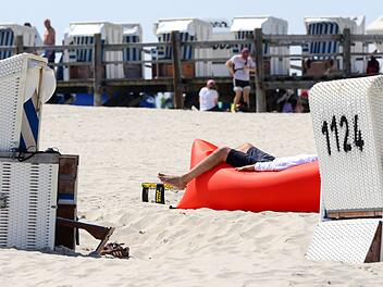 Sommerliches Wetter - St. Peter-Ording