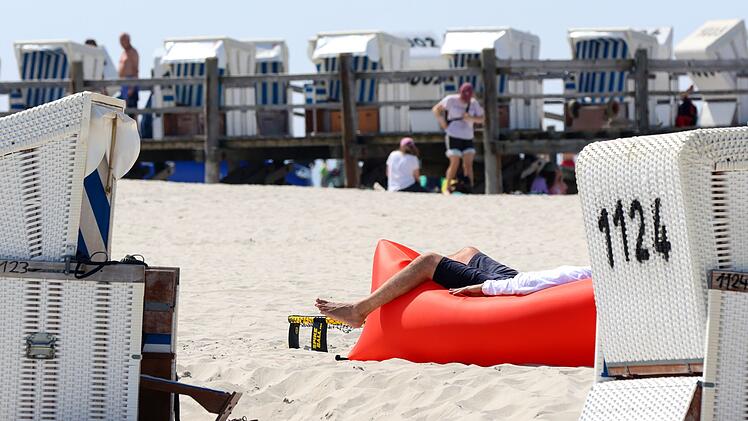 Sommerliches Wetter - St. Peter-Ording