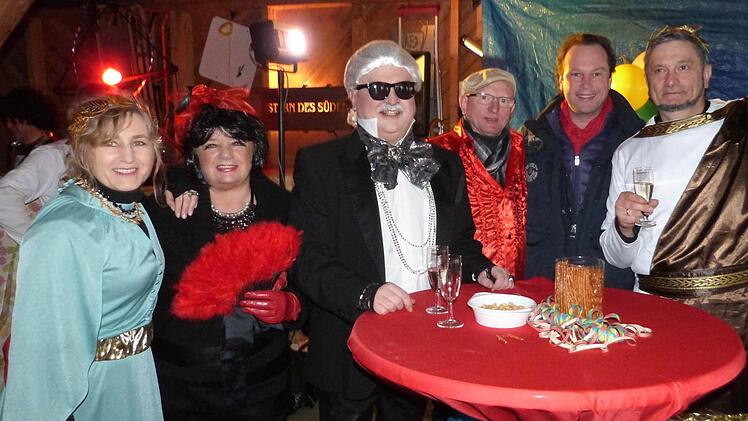 Faschingsparty bei Landrat Söllner Foto: Werner Reißaus