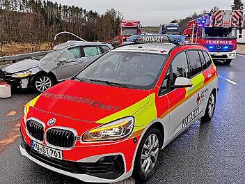 Der schwere Verkehrsunfall ereignete sich zwischen Gefrees und Münchberg auf der A 9.
