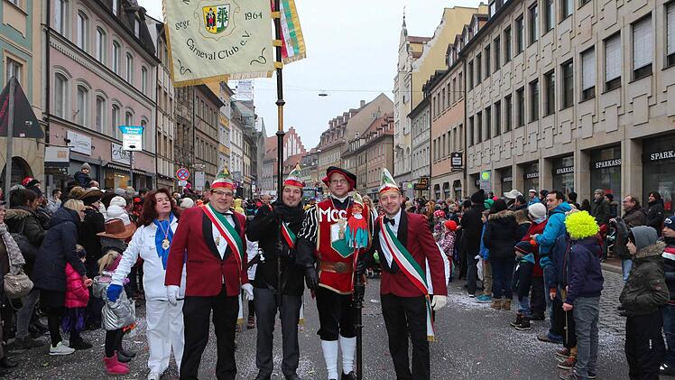 Faschingsumzug in Bamberg Foto: RiegerPress