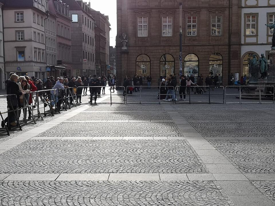 Demonstrationen in Bamberg: III. Weg und Gegendemo