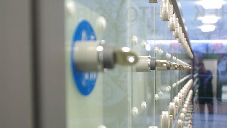 Die neuen Taschenschränke Foto: Marco Meißner