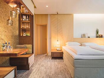 IIm Creativhotel Luise werden Nachhaltigkeit und Umweltbewusstsein groß geschrieben, weshalb der Fokus auf natürlichen und biologisch abbaubaren Materialien liegt. Fotos: Creativhotel Luise/Daniel von Stephani