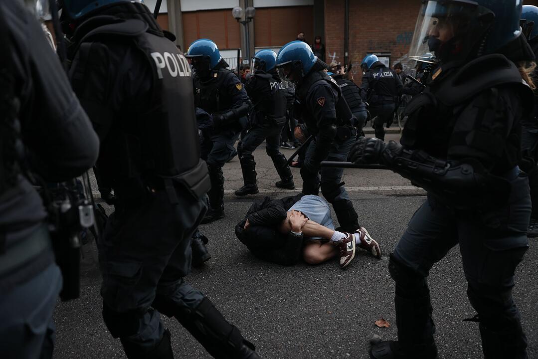 Proteste in Italien