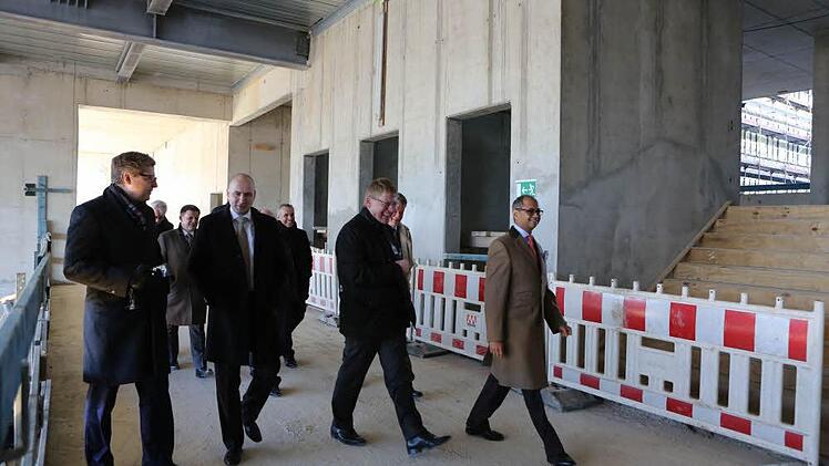 Richtfest für Siemens-Bürogebäude. Foto: Barbara Herbst