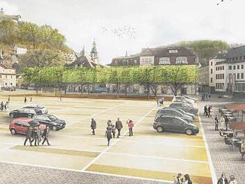 So könnte der Zentralparkplatz der Zukunft ausschauen. Das ist der Siegerentwurf des Architekturbüros H2M. Visualisierung: H2M